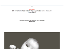 Tablet Screenshot of hebamme-schorndorf.info